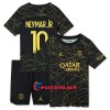 Virallinen Fanipaita + Shortsit Paris Saint-Germain NEYMAR JR 10 Jordan Neljäs Pelipaita 2022-23 - Lasten